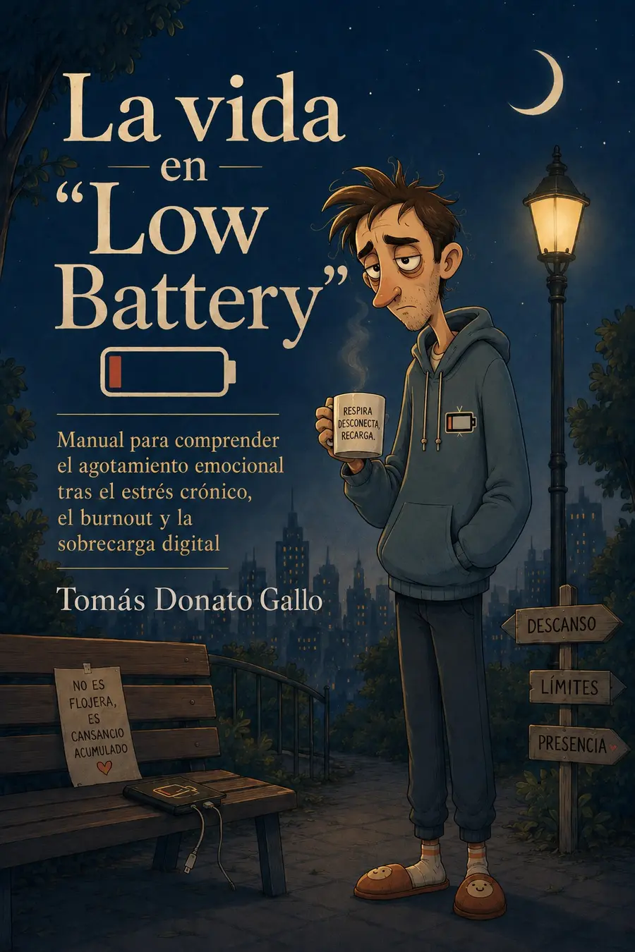 Portada de La vida en Low Battery