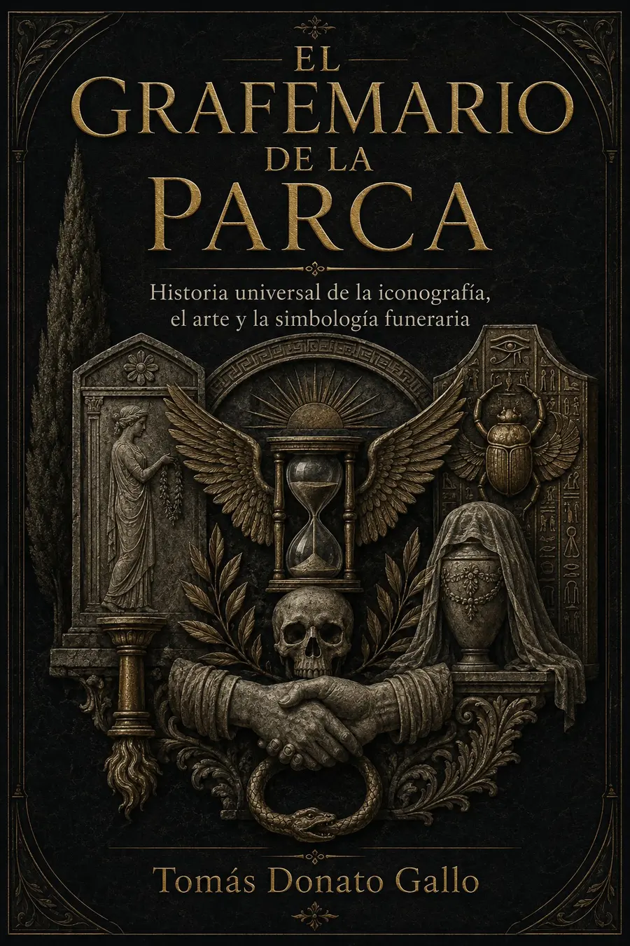Portada de El Grafemario de la Parca
